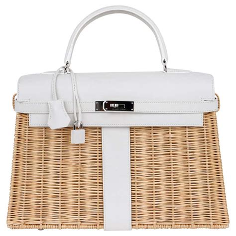 hermes birkin and kelly picnic bag.